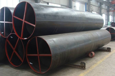 Straight seam steel pipe